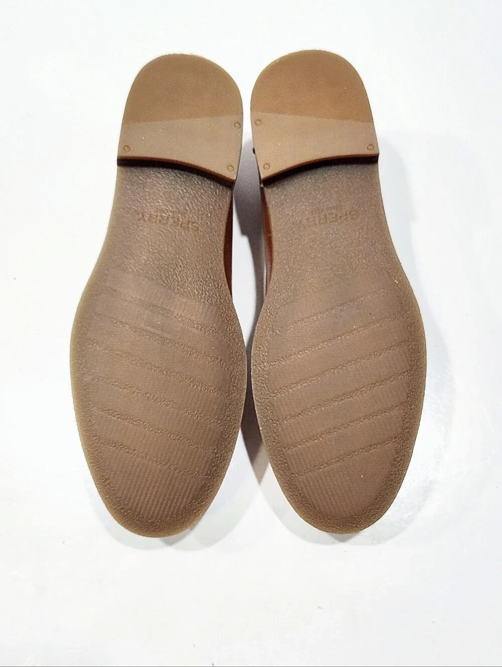 Sperry Seaport Penny Loafers Women’s Size 8 Brown Tan Leather STS81928 Classic